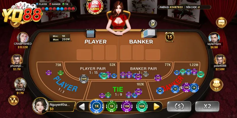 Bật mí thông tin về phiên bản Baccarat online