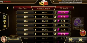 Game bài Poker Yo88 lọt top trò chơi được yêu thích nhất tại nền tảng